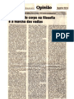 A Marcha Do Corpo Na Filosofia e a Marcha Das Vadiasjornaldehoje28jul11