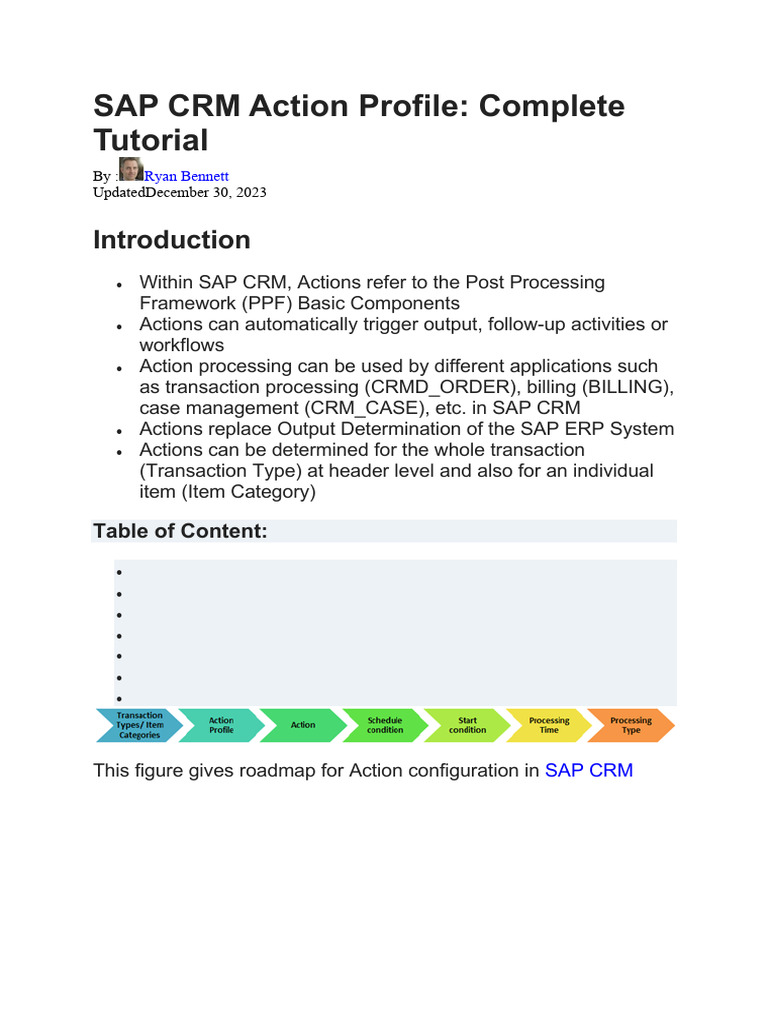 CRM Action Profile | PDF | Java (Programming Language) | Customer ...