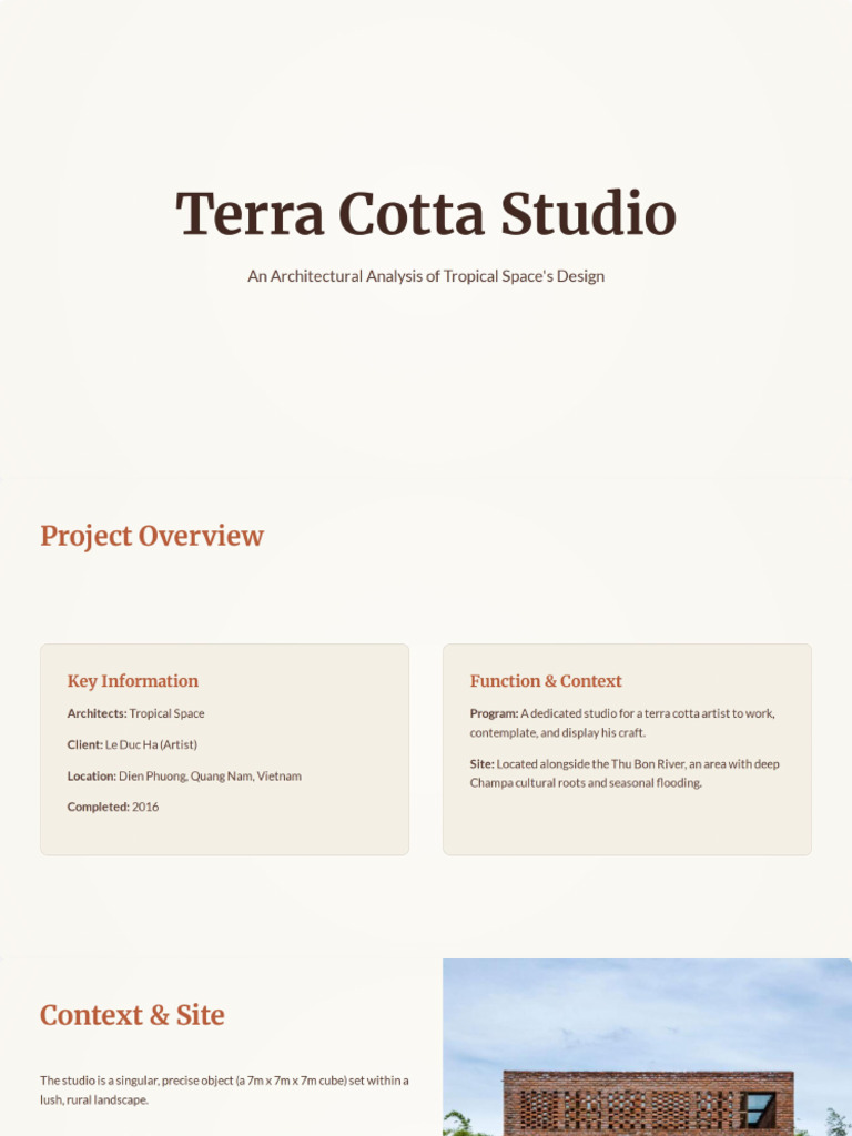 Terra Cotta Studio | PDF