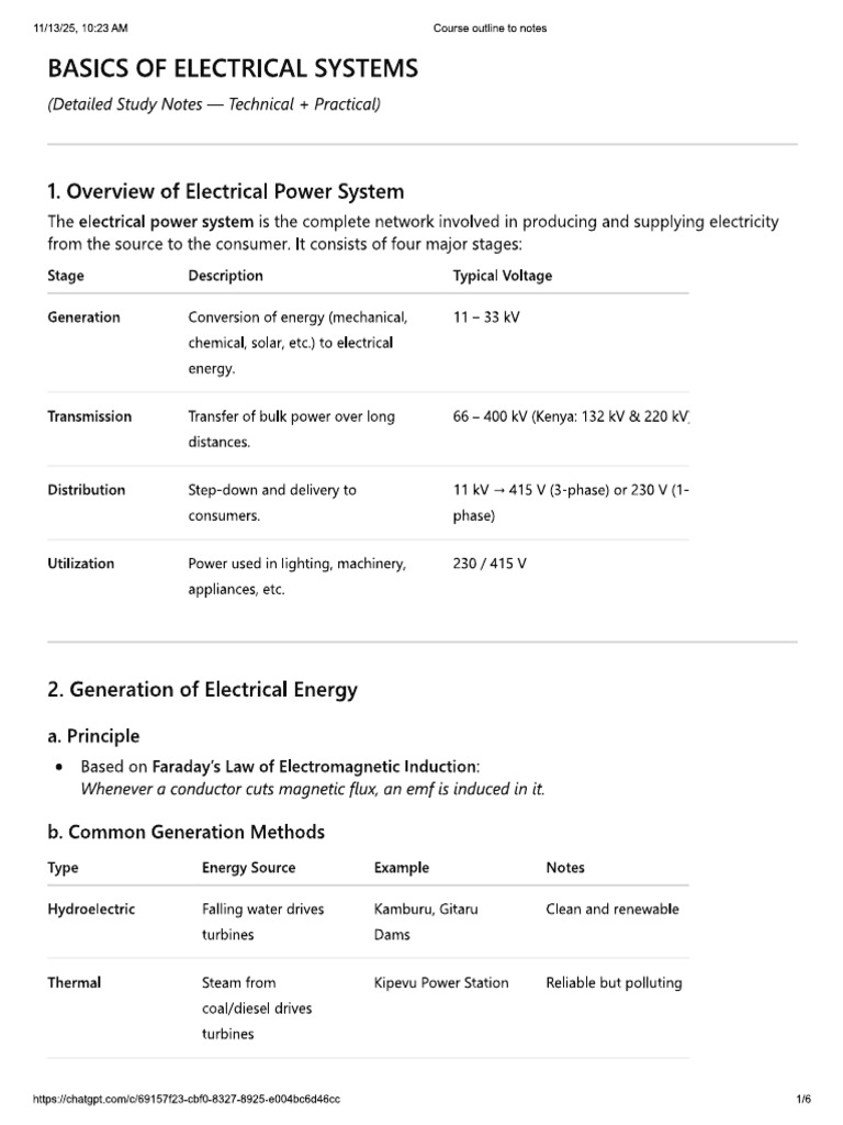 Electrical Installations Design 4 | PDF