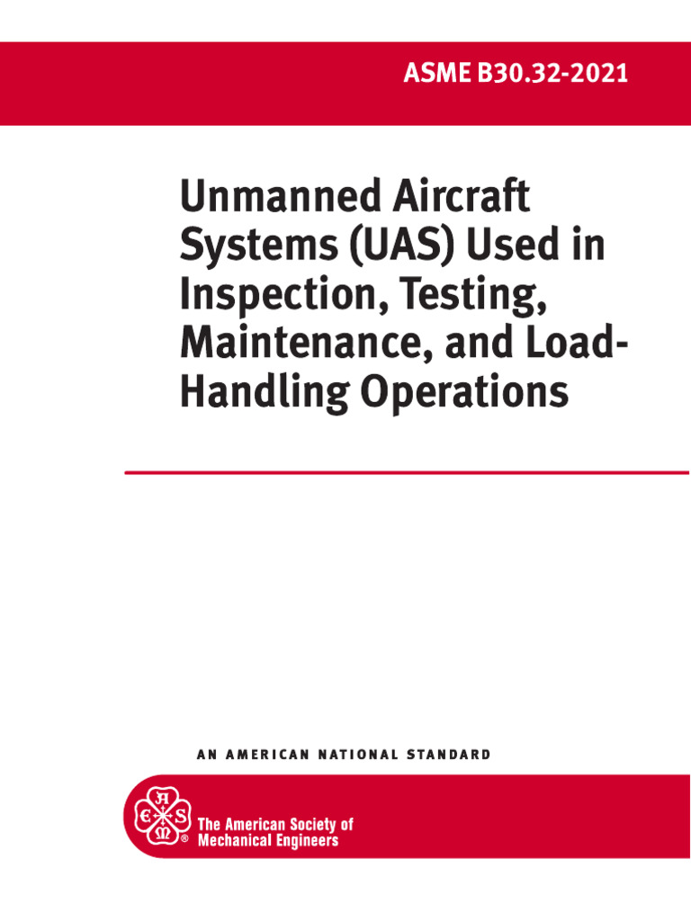UAS Standards for Inspection and Maintenance | PDF | Unmanned Aerial ...