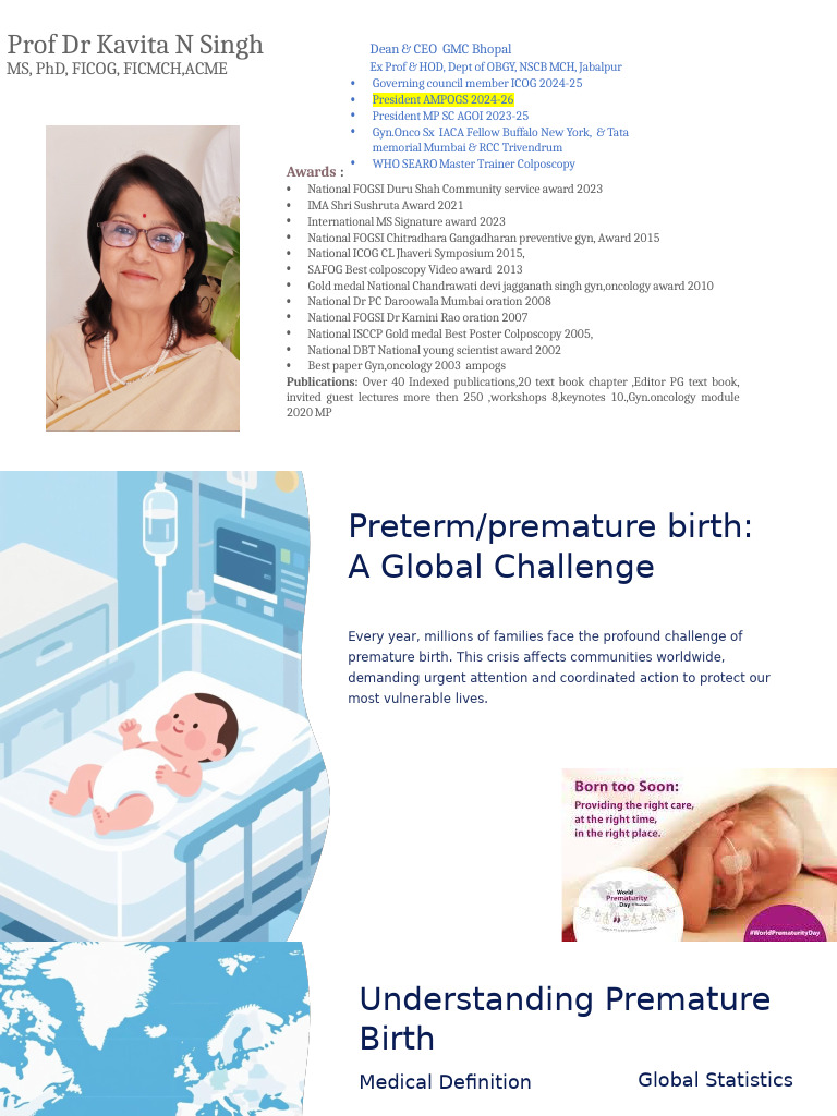 Global Insights on Premature Births | PDF | Preterm Birth | Neonatal ...