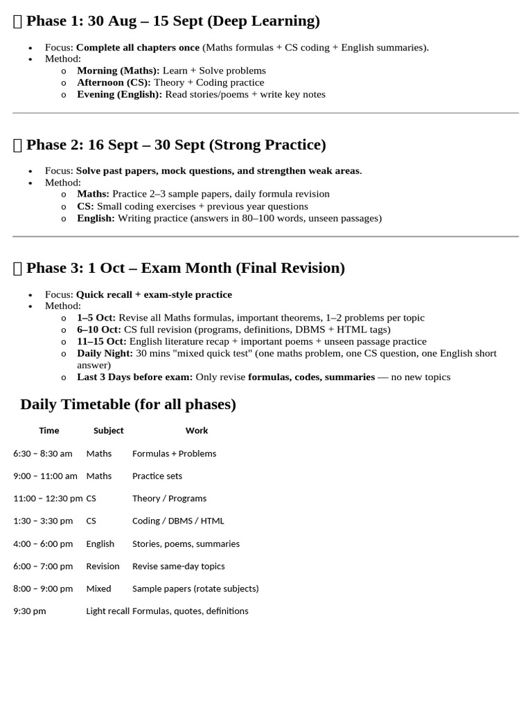 ? Phase 1 | PDF