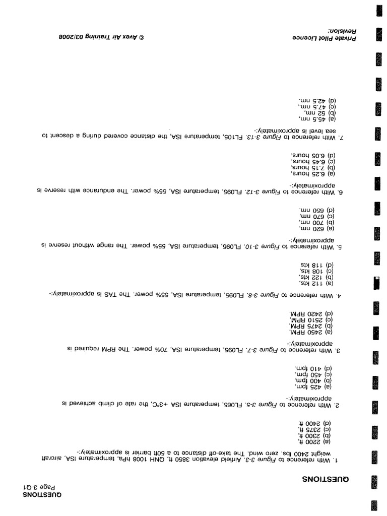 PPL - Flight Performance & Planning - Part 2 | PDF