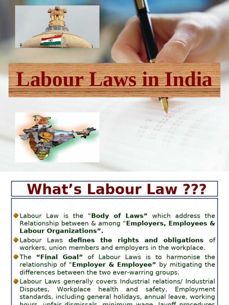 Labour Laws | PDF | Labour Law | Employment