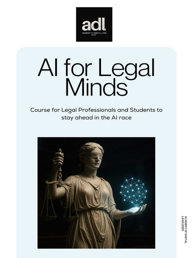 AI in Legal Education Course 2025 | PDF | Artificial Intelligence ...