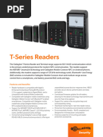 T Series Readers Datasheet | PDF