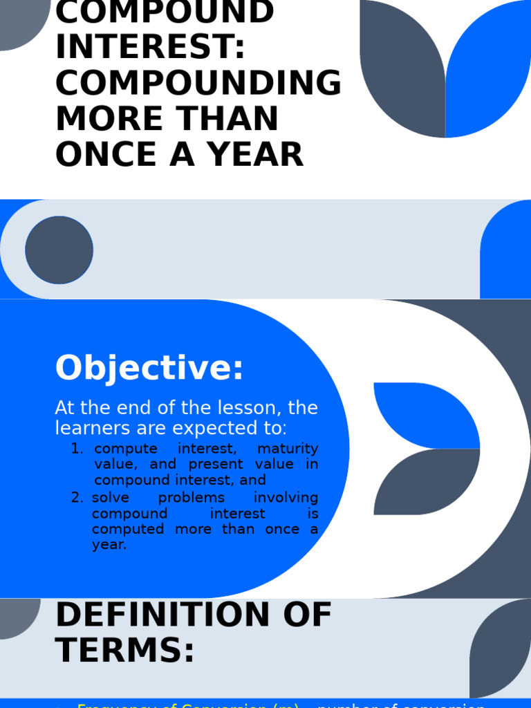 Compound Interest Calculations Guide | PDF | Compound Interest | Interest