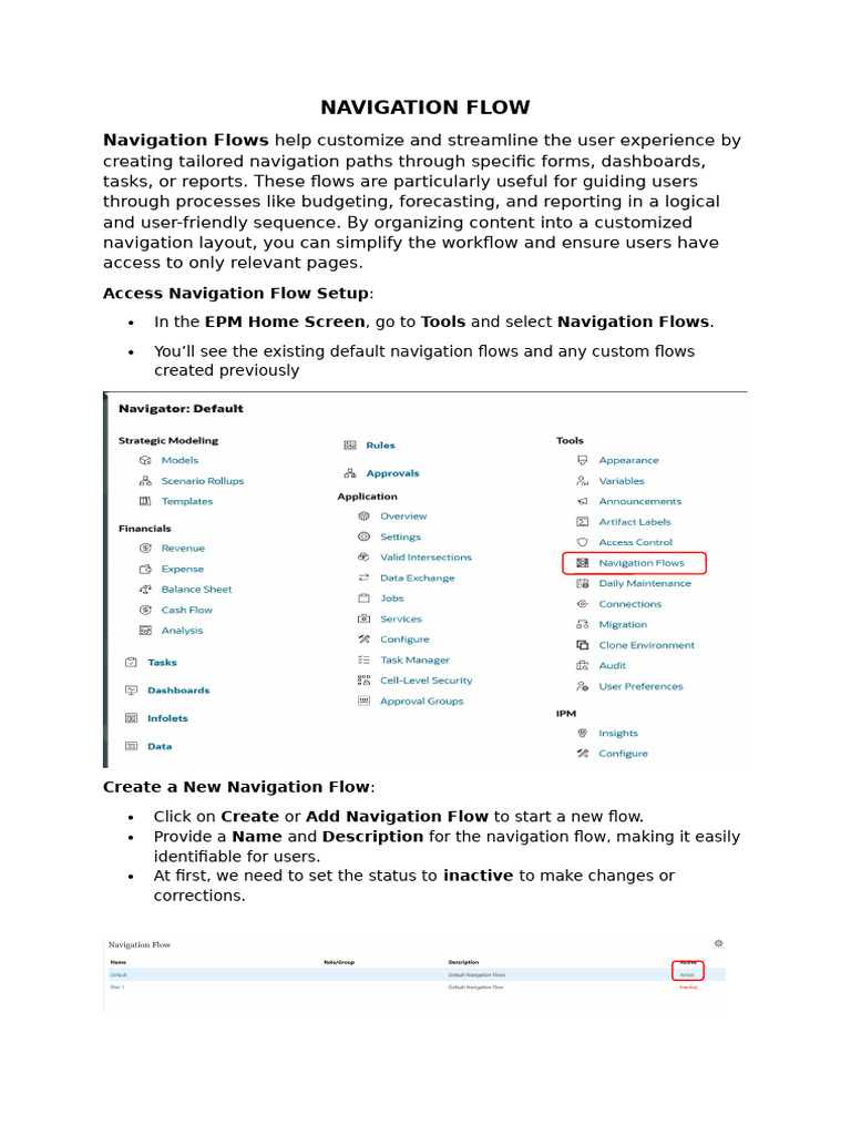 Navigation Flow | PDF | Data Management | Cyberspace