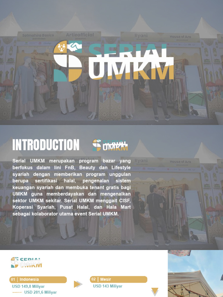 Program Serial UMKM: Pengembangan Ekonomi Syariah | PDF