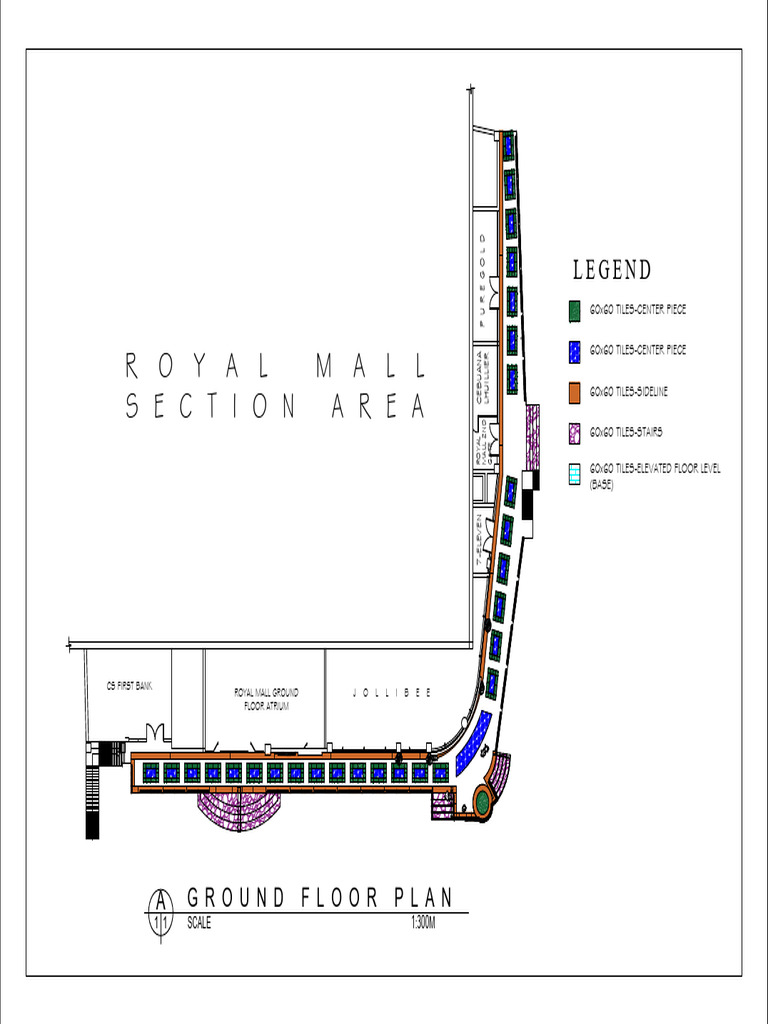 Royal Mall Ground Floor Plan | PDF