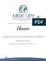 2011 Mercury Award_2010 Annual Report