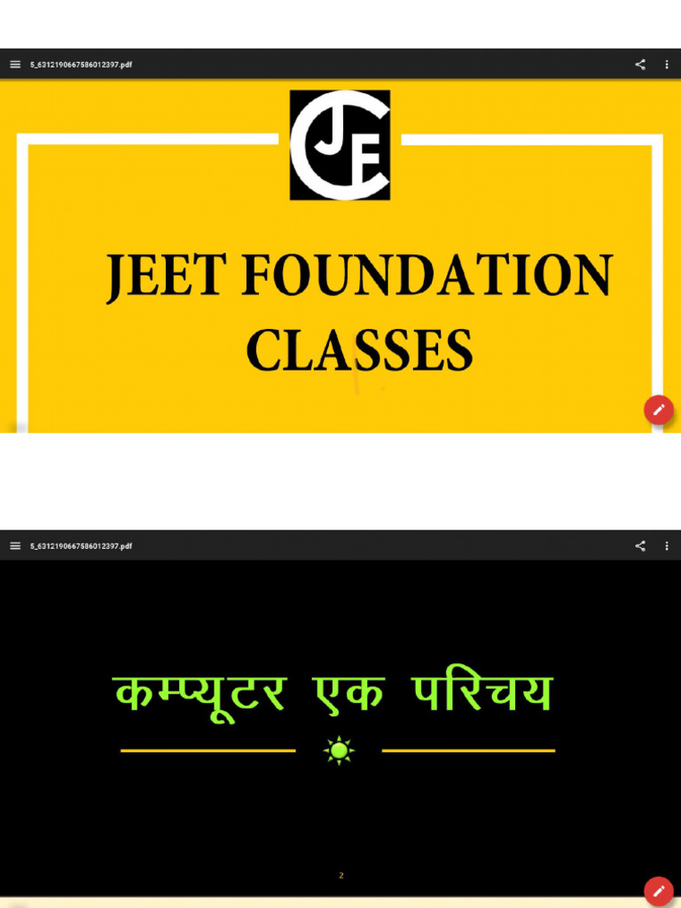 Computer - 01, Introduction - 56511921 - 2025 - 10 - 09 - 12 - 53 | PDF
