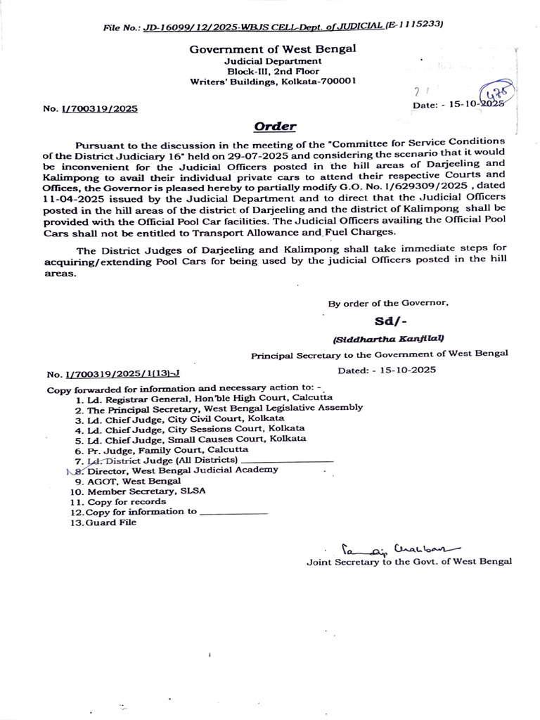 Official Pool Car Policy for Judicial Officers | PDF | Chess Theory | Chess