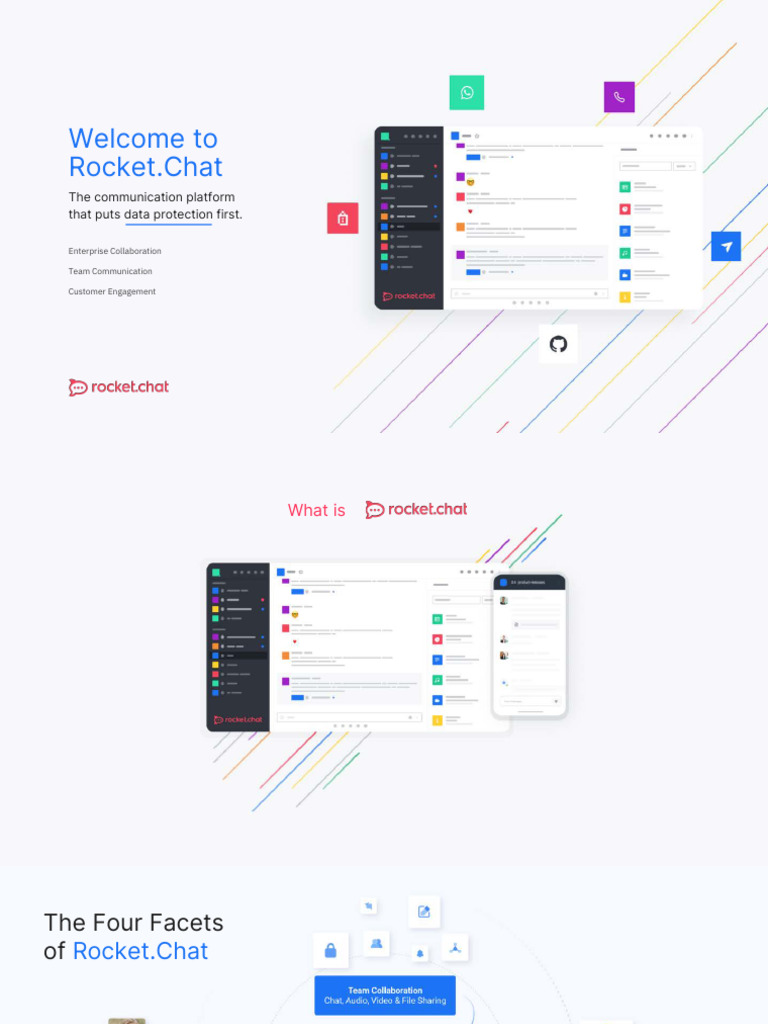 Secure Enterprise Communication Platform | PDF | Facebook | Online Chat