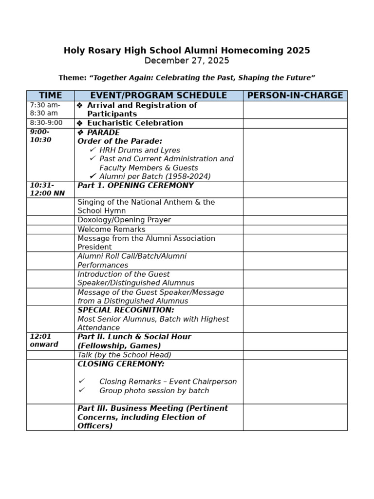 Proposed Flow of The Program | PDF