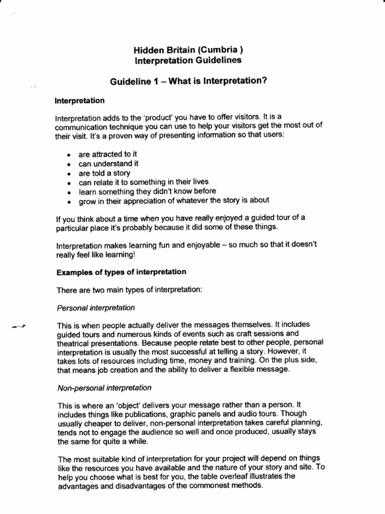 Interpretation Guidelines for Cumbria | PDF | Disability | Computing ...