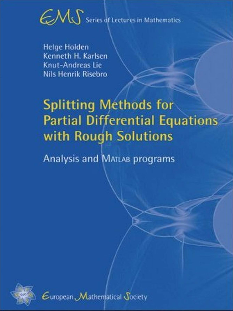 (EMS Series of Lectures in Mathematics) Holden H., Et Al. - Splitting ...