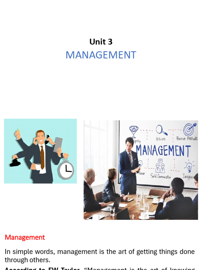Unit 3. Management | PDF | Leadership | Communication