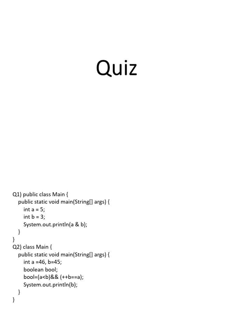 Java Code Examples for Beginners | PDF