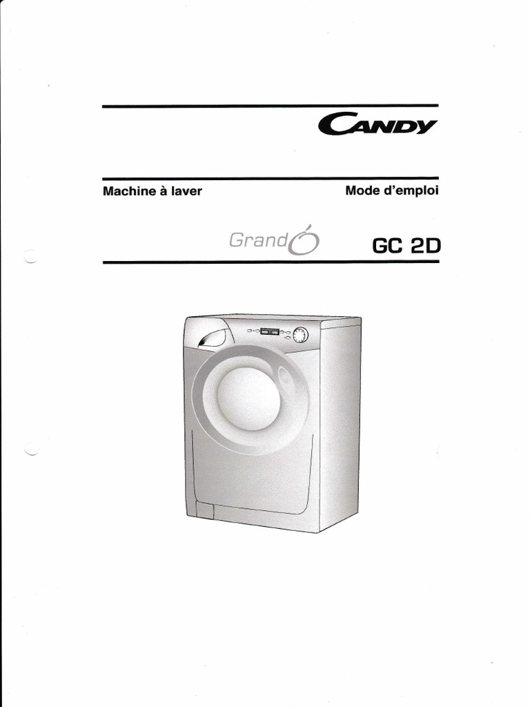 Mode d'emploi machine à laver | PDF