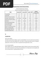 Case - Assessing Martin Manufacturing’s Current Financial Position