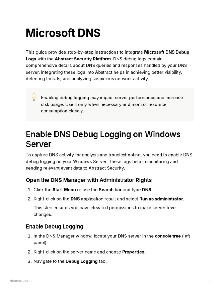 DNS Integration | PDF | Domain Name System | Parsing