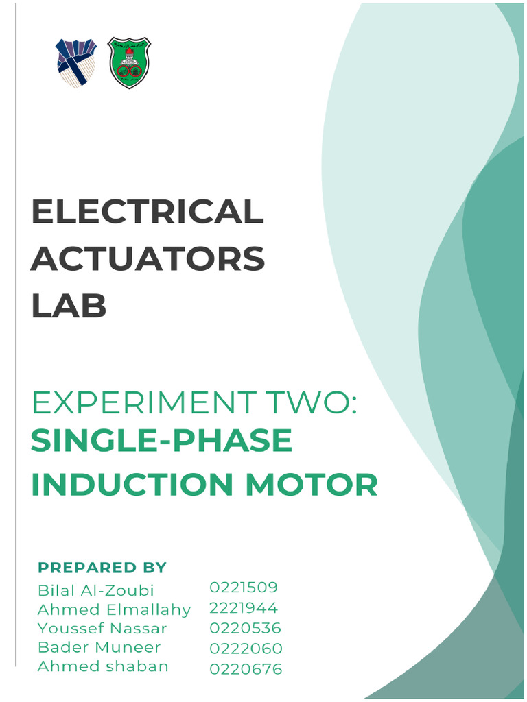 3-Phase Induction Motor Performance Tests | PDF | Electric Motor ...