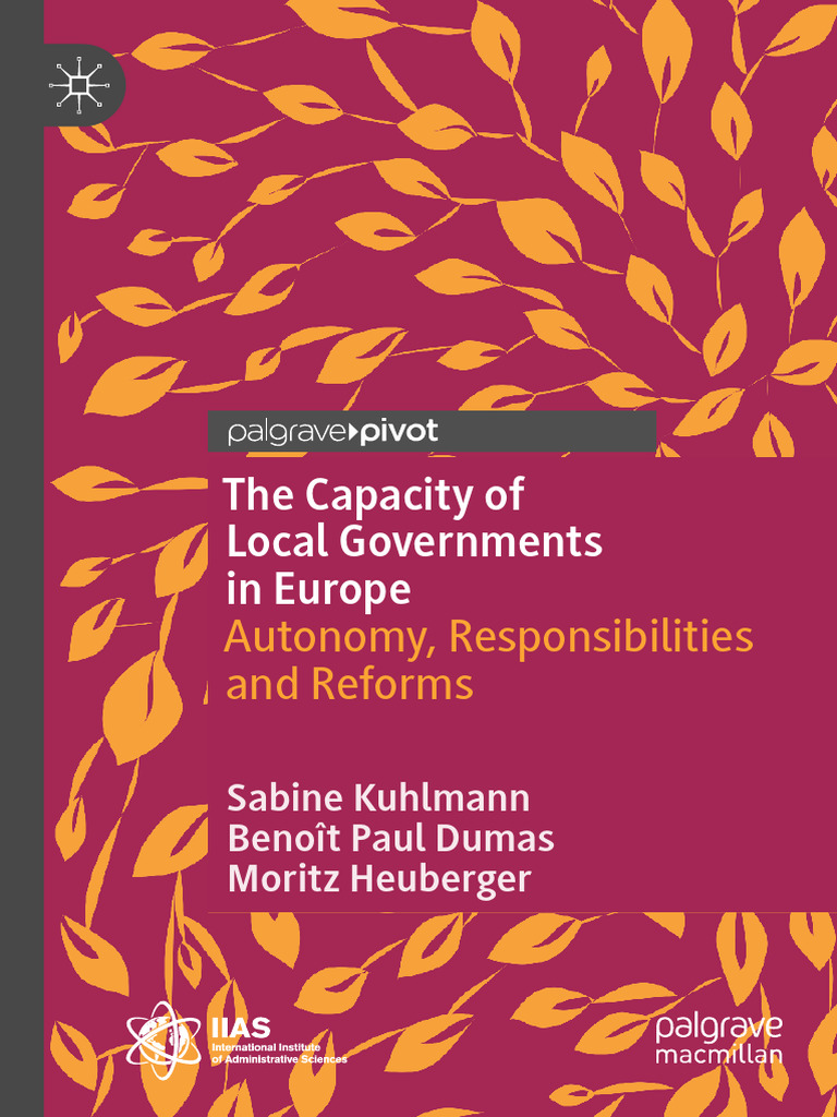 The Capacity of Local Governments in Europe: Autonomy, Responsibilities ...