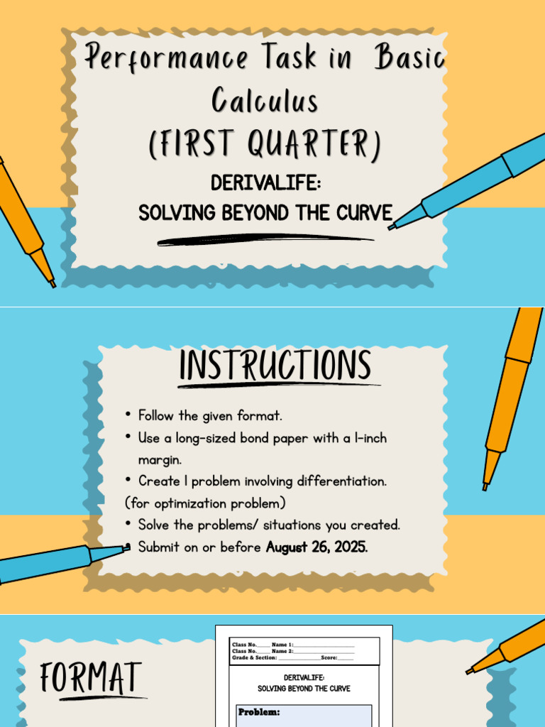 Performance Task First Quarter | PDF