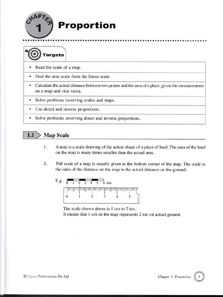 5 Secondary Maths Tutor 2a Map Scale | PDF
