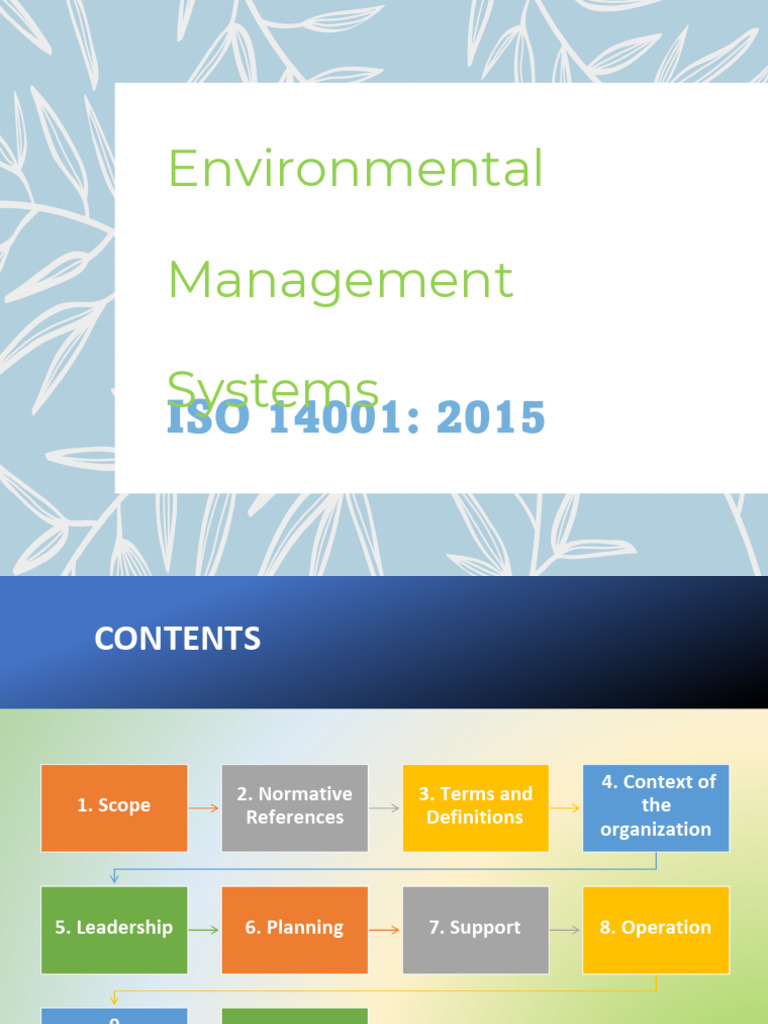 Environmental Management Systems Overview | PDF | Audit | Performance ...