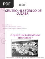 centro histórico de Cuiabá