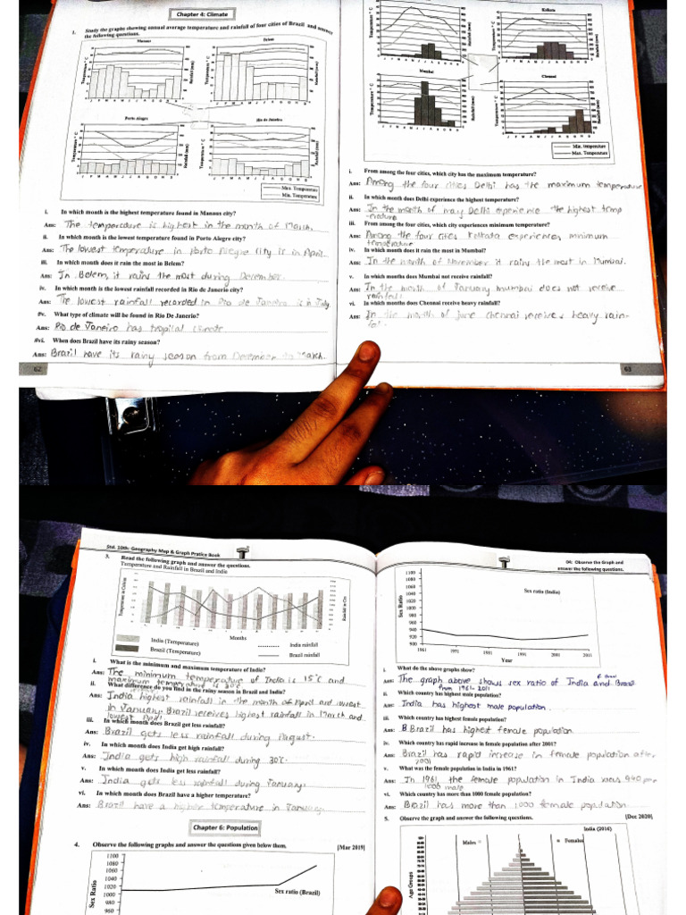 Geography Map Book Key 1 | PDF