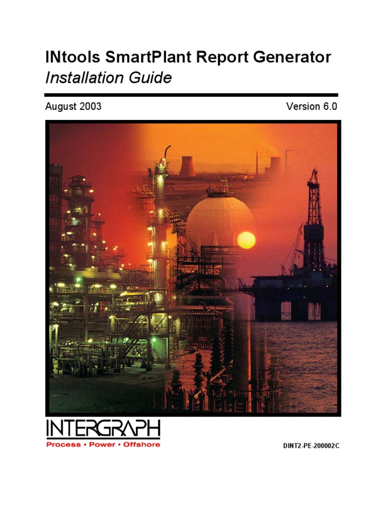 Intools Smart Plant Installation Guide | PDF | Installation (Computer ...