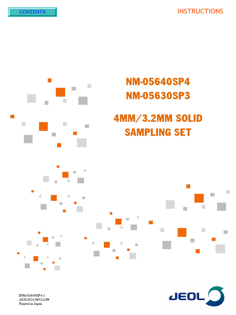 Solid State Sampling Set | PDF | License | Menu (Computing)