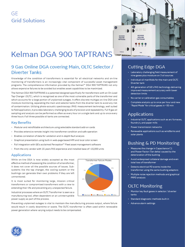 Kelman DGA 900 Taptrans Brochure en 230327 Grid GEA 33185 A4 R002 HR ...