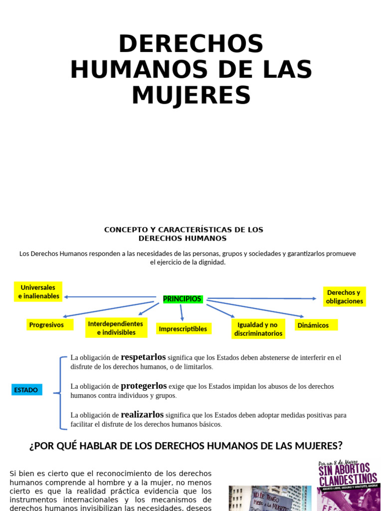Derechos Humanos de las Mujeres: Claves y Retos | PDF | Convención ...