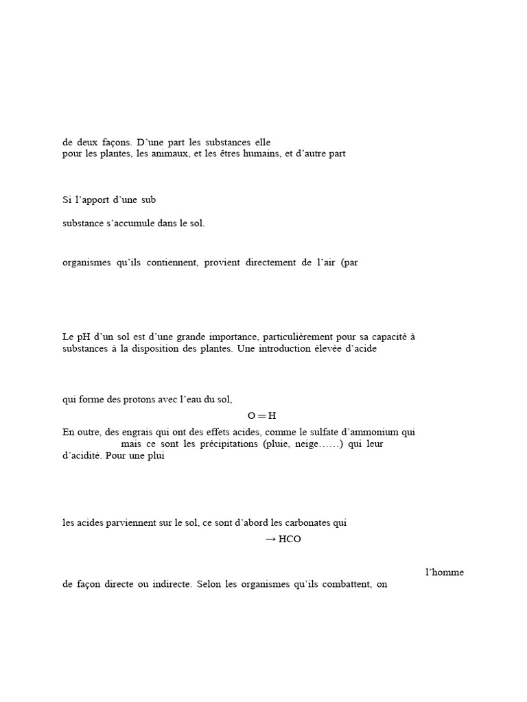 Pollution des sols : causes et impacts | PDF | Pesticide | Fertilisant