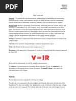 Download Ohms Law Lab by Eamon Barkhordarian SN95081577 doc pdf