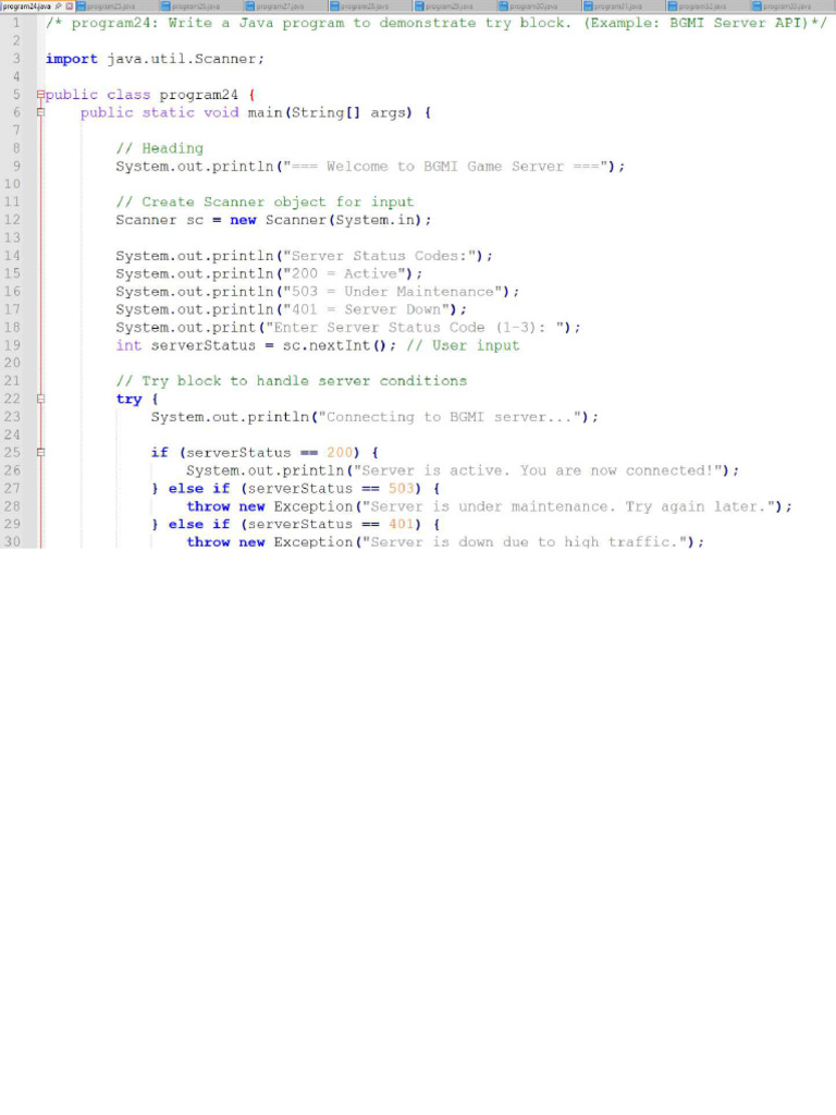 Unit 3 Practicals of Java | PDF