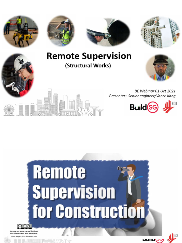 Remote Supervision for Structural Works | PDF | Computing