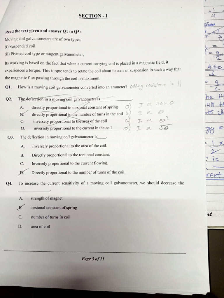 Physics Term 1 Mock | PDF