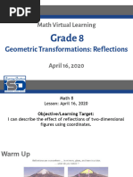 Triangle Reflections in Coordinate Plane | PDF | Cartesian Coordinate ...