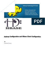 Configure HBase Hadoop and Hbase Client