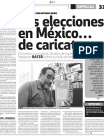 La Pendejísima Historia de Las Elecciones en México de Antonio Garcí en El Periodico Basta