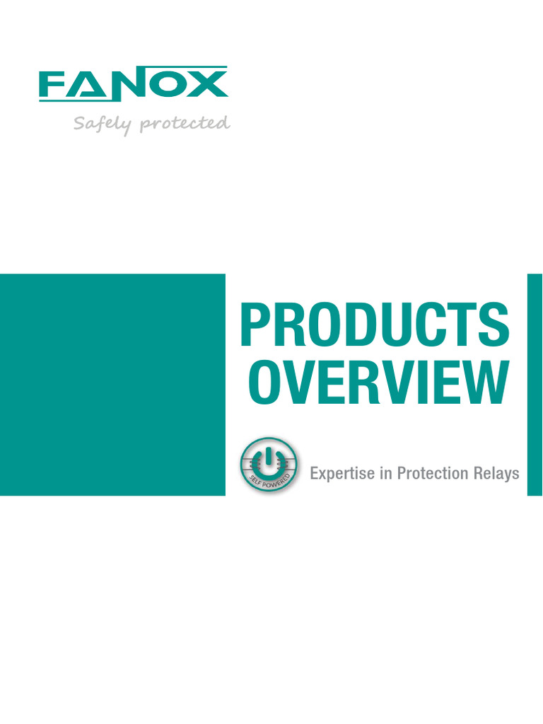 En Fanox Cata Overview r05 | PDF | Relay | Programmable Logic Controller