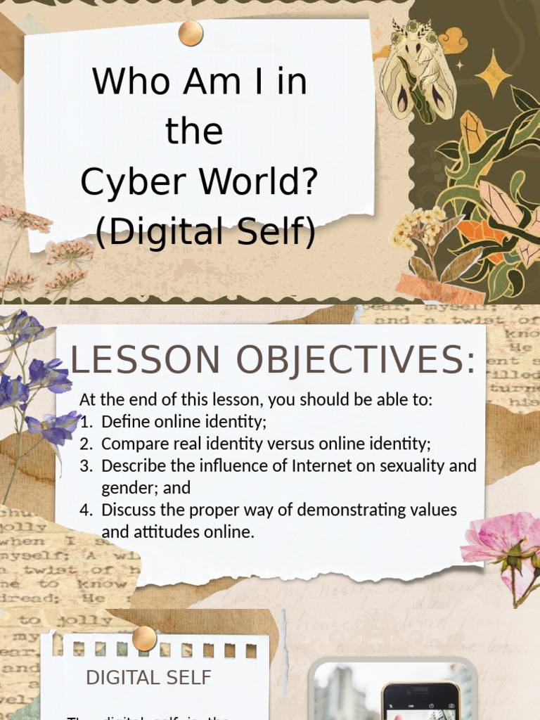 Who Am I in The Cyberworld 2 1 | PDF | Gender | Gender Studies