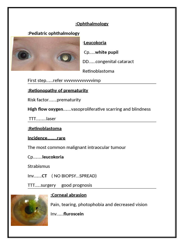 Ophthalmology | PDF | Medical Specialties | Human Eye