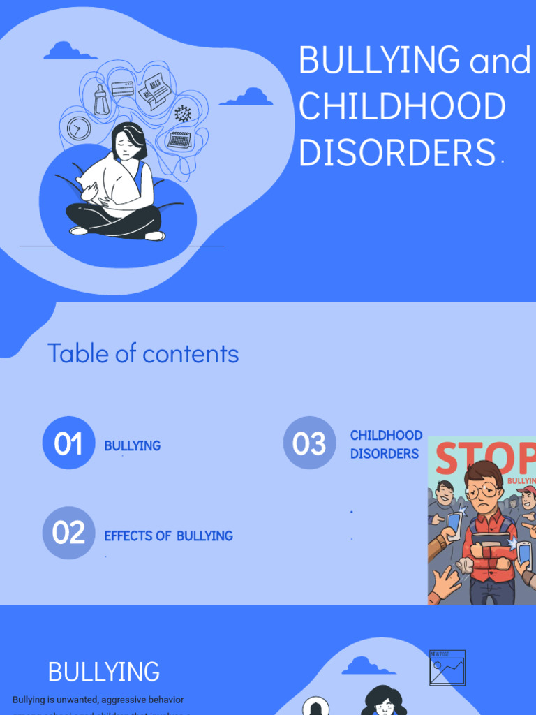 Bullying's Impact on Childhood Disorders | PDF | Bullying | Aggression